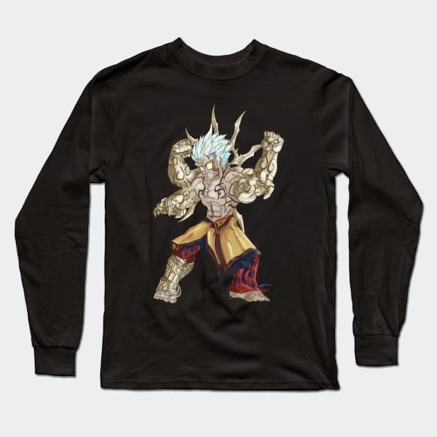 Asura wrath Long Sleeve T-Shirt by Chaeros Arts